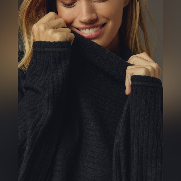 NWT | Pilcro Cozy Ribbed Turtleneck Batwing Pullover Anthropologie - Picture 10 of 10